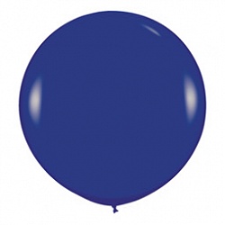 Шар (91 см) Синий, пастель
